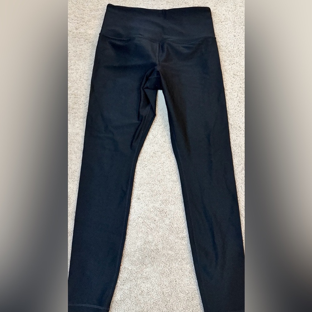 Athleta Elation Sheen Tight Black Leggings, Size S/P, P/P